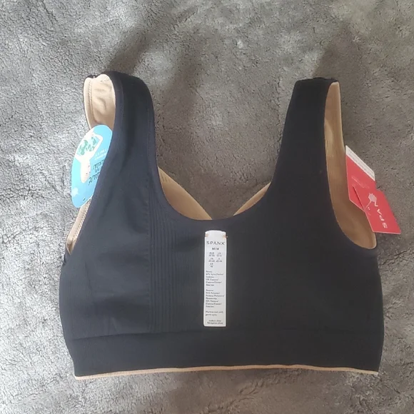 NWT SPSNX BREAST OF. OTH WORLDS REVERSIBLE COMFORT BRA - Picture 4 of 5